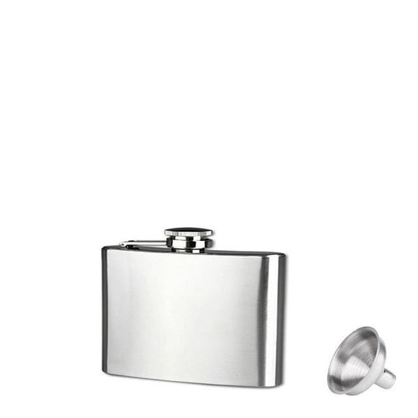2016 Hot Sale Flask Trustworthy 1pc 10 8 7 6 5 4 2oz Stainless Steel Hip Flask Liquor Whisky Alcohol Cap Funnel Drinkware Bottle