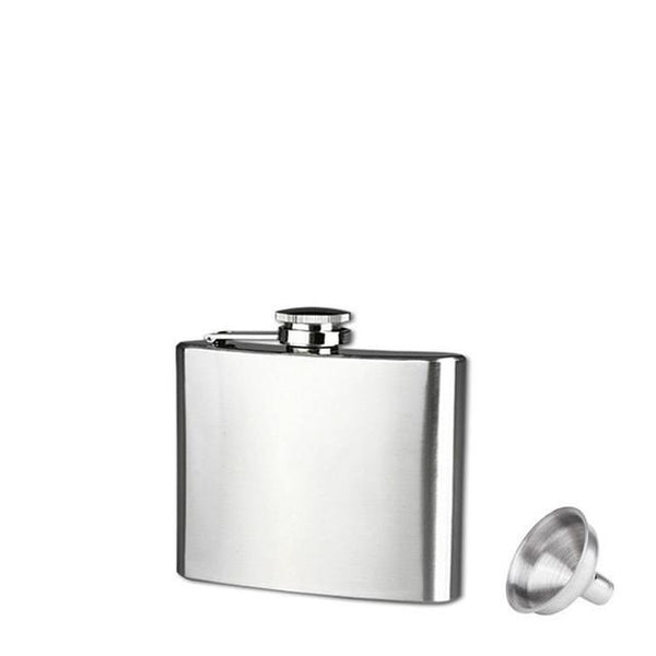 2016 Hot Sale Flask Trustworthy 1pc 10 8 7 6 5 4 2oz Stainless Steel Hip Flask Liquor Whisky Alcohol Cap Funnel Drinkware Bottle