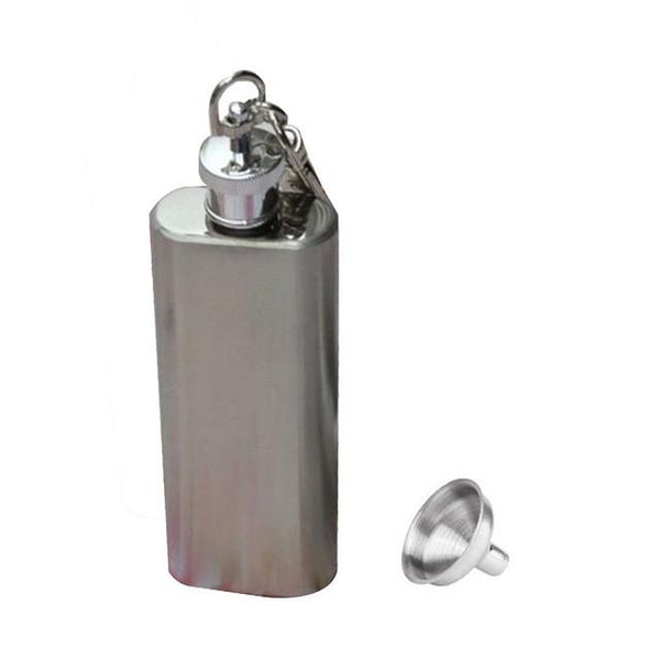 2016 Hot Sale Flask Trustworthy 1pc 10 8 7 6 5 4 2oz Stainless Steel Hip Flask Liquor Whisky Alcohol Cap Funnel Drinkware Bottle