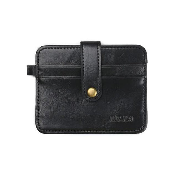 JINBAOLAI Mens Leather Clutch Billfold Wallet Credit ID Card Slim Purse Men's Wallet carteras mujer #JYYW