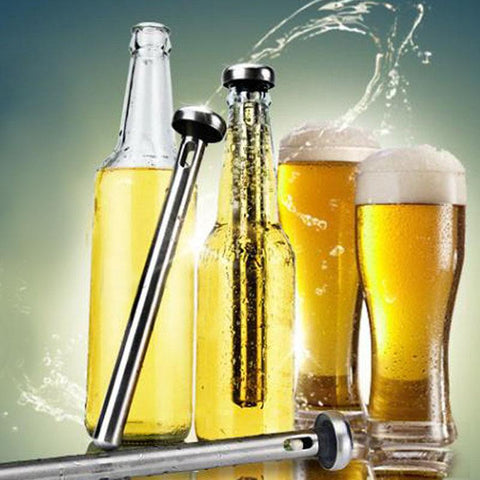Simple Creative Magic Stainless Steel Whisky Cooling Rods Useful Durable Beer Red Wine Drinking Cooling Stick Bar Home Supplies