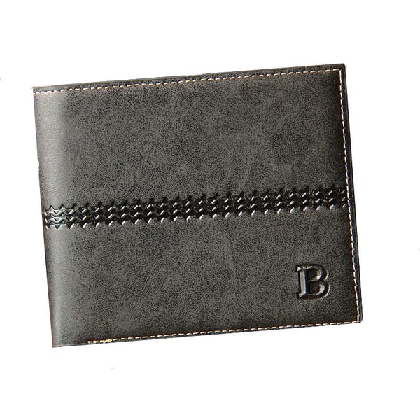 Fashion Men's Scrub Leather Wallet
