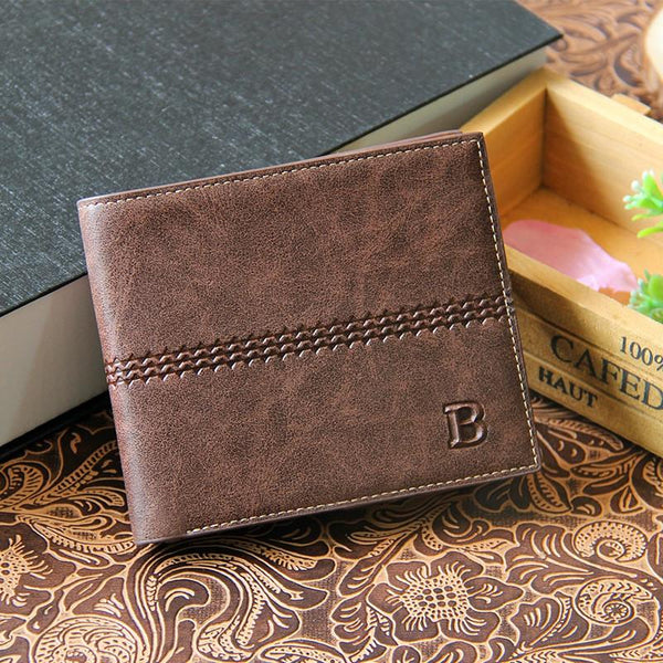 Fashion Men's Scrub Leather Wallet