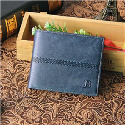 Fashion Men's Scrub Leather Wallet